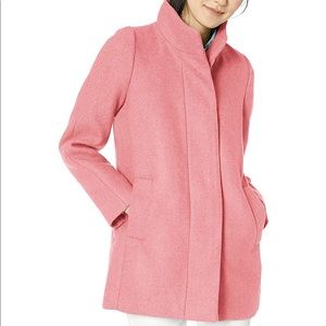 J Crew pink wool coat